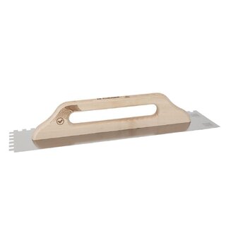 Kubala paca nierdzewna zębata 130 x 480 mm Wood Line 10 x10 mm 